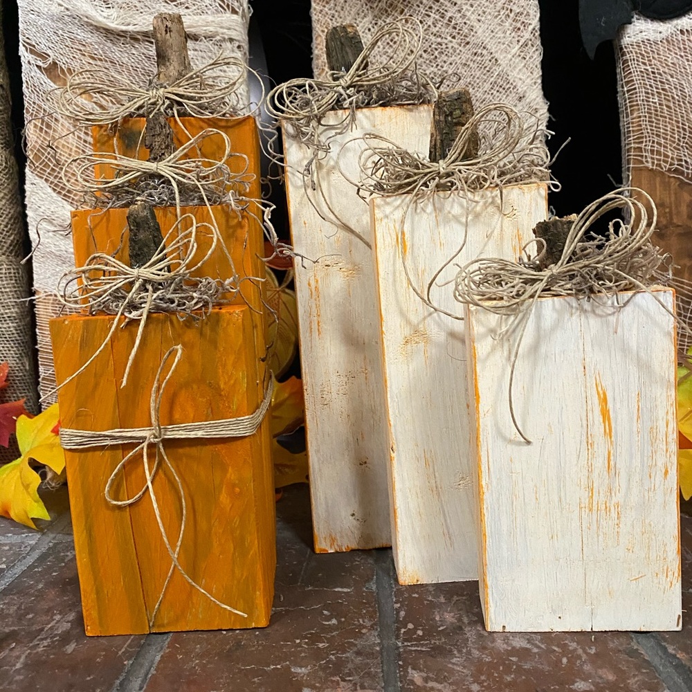 Handmade Pumpkin Set of 3